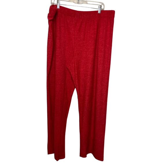 Outdoor Voices Women's Size XXXL CloudKnit Wide Lounge Pants Strawberry Red NWT - Picture 3 of 9